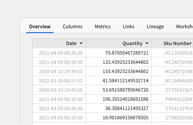 Spreadsheet interface in Sigma